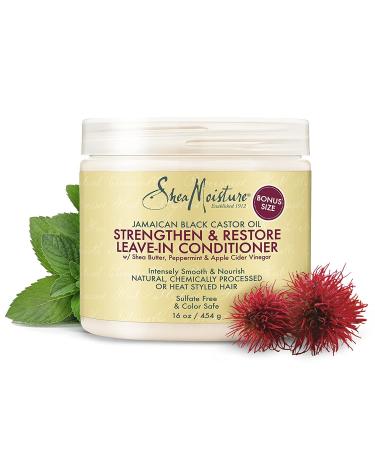 Shea Moisture Coconut and Hibiscus Curl Enhancing Smoothie + Jamaican Black Castor Oil Leave-In Conditioner Bundle (2 Pack - 15 Oz Ea) - Buy Online on GoSupps.com