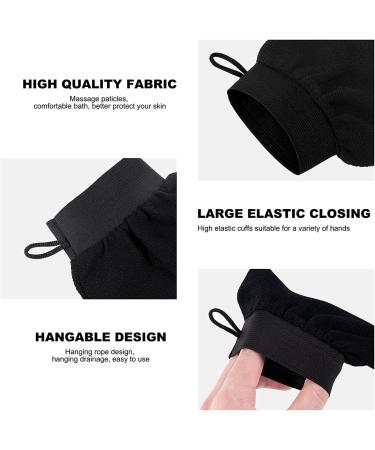 3 Pack Exfoliating Mitts Body Scrub Glove Bath SPA Exfoliating Dual-Sided Deep Clean Exfoliation Scrubbing Mitt Dead Skin Remover Glove Deep Body Scrubber for Women and Men - Buy Online on GoSupps.com