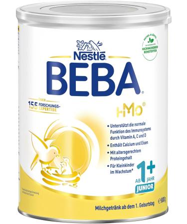 Buy BEBA Nestl JUNIOR 1 Milk Drink for 1st Birthday - Pack of 3 (3 x 800g) - International Shipping Available - Buy Online on GoSupps.com