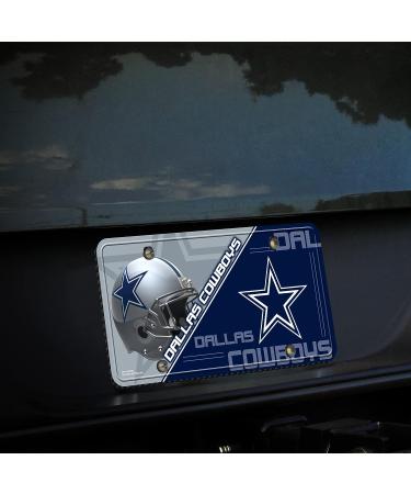 NFL Dallas Cowboys Team Color License Plate Metal - One Size - Buy Online on GoSupps.com