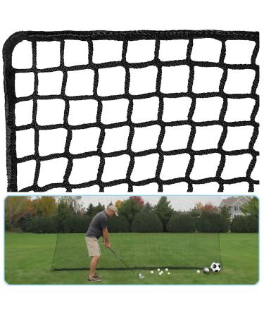 IUZEAI Golf Practice Net Golf Ball Hitting Netting,Heavy Duty Nylon Golf Sports Netting Barrier Nets 10x10ft/10x15ft/10x20ft