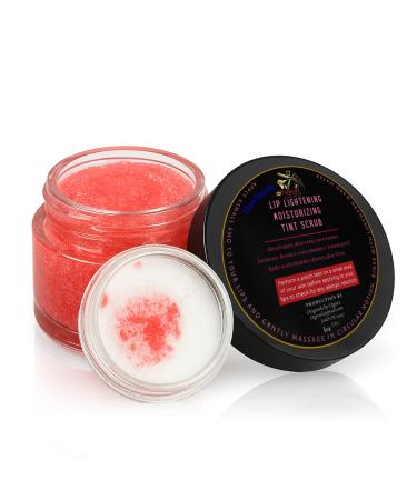 LIP LIGHTENING MOISTURIZING LIP SCRUB (2oz) 1 Ounce (Pack of 1)