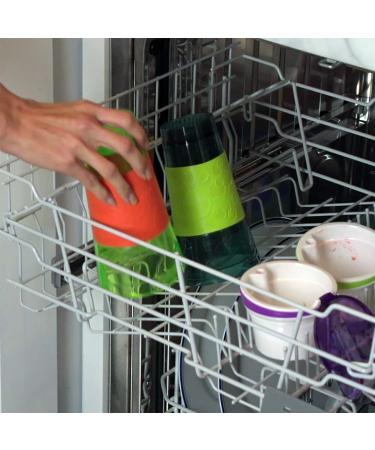 Snackeez Large Travel Snack Cup with Straw - Pink - Pack of 1 - Buy Online on GoSupps.com