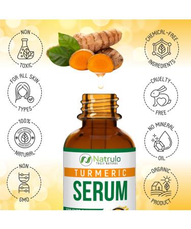 All-Natural Turmeric Serum for Face & Body | Brightening Acne-Fighting Pore-Minimizing Skin Repair - Buy Online on GoSupps.com