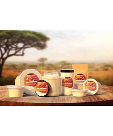 Aroma Depot 12oz Pure Raw Mango Butter - Unrefined & 100% Natural for Skin Hair & DIY Care - Reduces Fine Lines Wrinkles Eczema - Hexane-Free - Buy Online on GoSupps.com