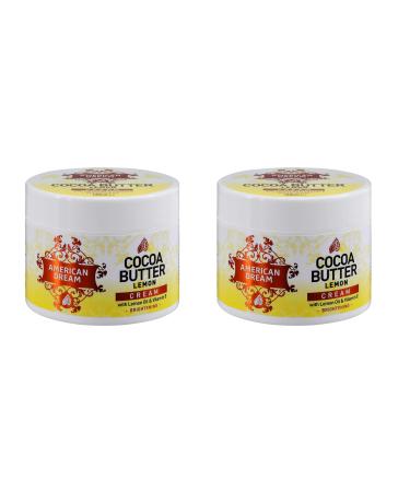 American Dream Lemon Cocoa Butter Twin Pack - 2 x 500ml Jars 1000 ml (Pack of 1)
