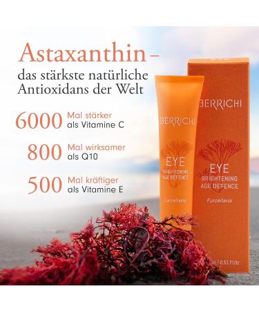 Anti-Aging Eye Cream for Women | Organic Formula with Astaxanthin | Reduce Dark Circles & Wrinkles | Natural Cosmetics for Sensitive Skin - Buy Online on GoSupps.com