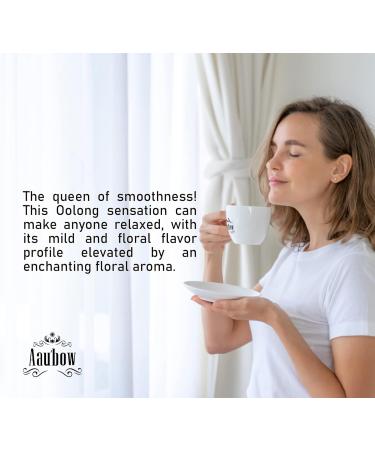 Aaubow| Oolong Green Tea Loose Leaves | Loose Leaf Tea| Natural Ceylon Oolong Green Tea|Naturally Detoxing & Slimming Tea| 200g Resealable Pouch |Brew 100 Cups| Hot| Iced| Cold Brewed or Kombucha Tea - Buy Online on GoSupps.com