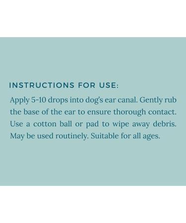 Lanana Creek Farms Medicated Ear Wash 7.7 oz Squeeze Bottle with Squirt Nozzle | Ear Wash for Pets | Fast and Effective | Helps Eliminate Bacteria | Great for Excessive Wax Buildup | Made in The USA - Buy Online on GoSupps.com