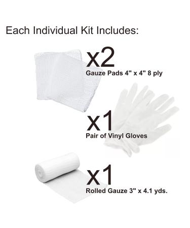 10-Pack Basic First Aid Training Kits by MCR Medical: Essential Supplies for Safety Training - Buy Online on GoSupps.com