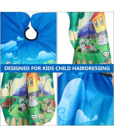 Healifty Hair Dye Shampoo 2pcs Children Kids Cutting Capes Professional Salon Shop for Barber Waterproof Home Haircut Hair - Buy Online on GoSupps.com