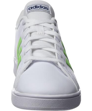 adidas Kids Grand Court K Gymnastics Shoes - Ftwbla/Versol/Azuosc - 5 UK - Buy Online on GoSupps.com