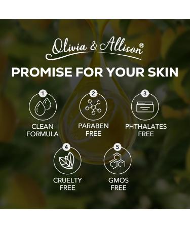 Olivia & Allison Dark Circle Corrector Eye Serum - Vitamin C Squalane & Niacinamide for Brightening & Revitalizing (0.70 oz) - Buy Online on GoSupps.com