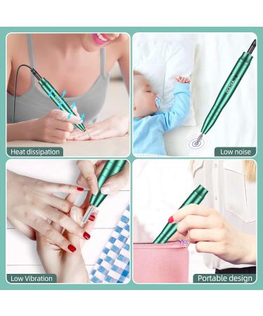 Ocetea Electric Nail Cutter 2000 RPM Professional Gel Nail Milling Tool with Adjustable Speed & Direction for Perfect Manicure - Buy Online on GoSupps.com