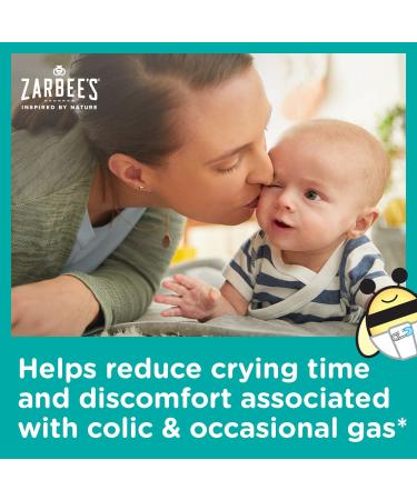Zarbee's Baby Daily Probiotic Drops for Infants 0+ Months - 0.27 fl oz (8 ml) | Digestive Health Boost - Buy Online on GoSupps.com
