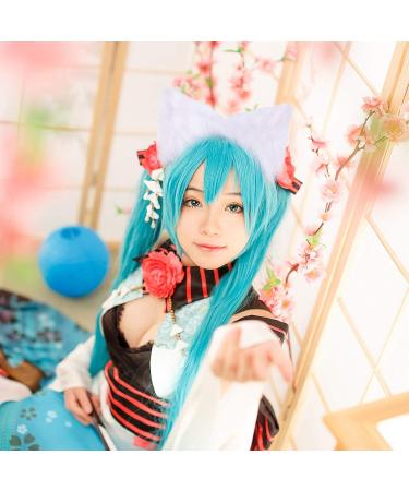 Lurrose Cat Fox Faux Fur Ears Headband Fluffy Animal Ears Headband Fox Ear Hairband Party Masquerade Headdress for Women White - Buy Online on GoSupps.com