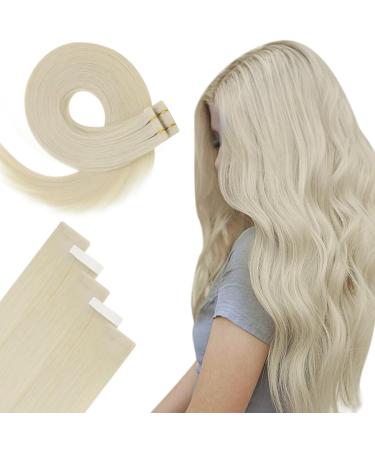 Hetto blond tape in extensions real hair remy injected tape in real hair extensions remy hair recovery tape in real hair extensions white blond #60 5PCs 35 cm 10g 14 inch 4-2 VGTP #1000 - Buy Online on GoSupps.com
