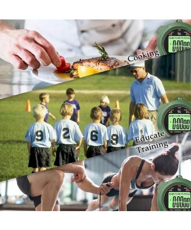 Digital Stopwatch with Whistle for Swimmers | 2 Memory Functions & Light | Mute Sports Timer - Buy Online on GoSupps.com