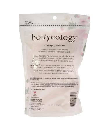 Bodycology Cherry Blossom Bath Fizzies - 8 Count Soak Balls - Buy Online on GoSupps.com