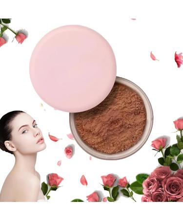 Beauty Pink Setting Powder Beauty Blurring Setting Powder Blurring Setting Powder Waterproof Setting Powder Pink Blurring Powder for All Skin Tones(4#)