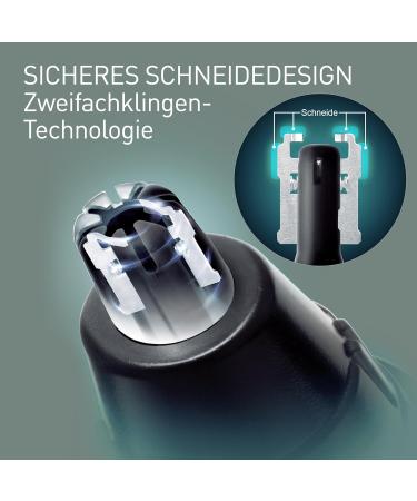 Buy Panasonic Er-Gn300-K503 Nasal Hair Cutter for Men | Premium Waterproof Nose Ear & Eyebrow Trimmer | Battery Operated Black Electroraisers - Buy Online on GoSupps.com