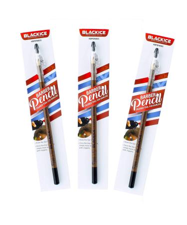 Black Ice Spray Barber Pencil - Pack of 3