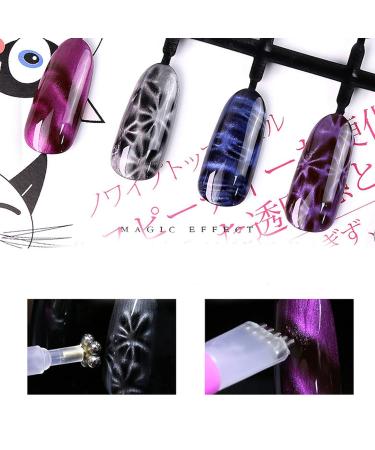 Double-Headed Magnetic Nail Art Pencil - Perfect for Gel & Acrylic Nails | International Shipping Available - Buy Online on GoSupps.com