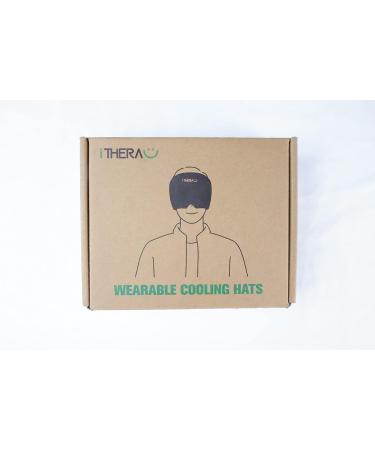 itherau Migraine Mask - Adjustable 360 Headache Relief Cap with Cold/Warm Compress Gel Pads for Migraines Swollen Eyes & Sinuses - Blue - Buy Online on GoSupps.com