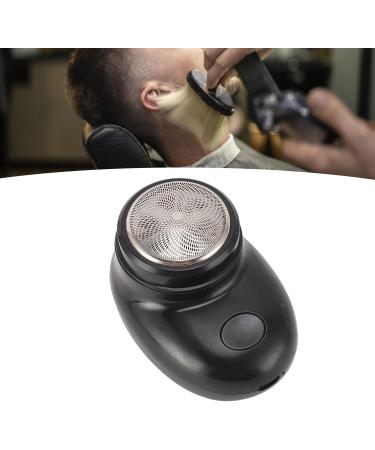 Handheld Beard Trimmer Electric Beard Trimmer Smoothing Cut USB Rechargeable Stainless Steel (Matte Black) - Buy Online on GoSupps.com