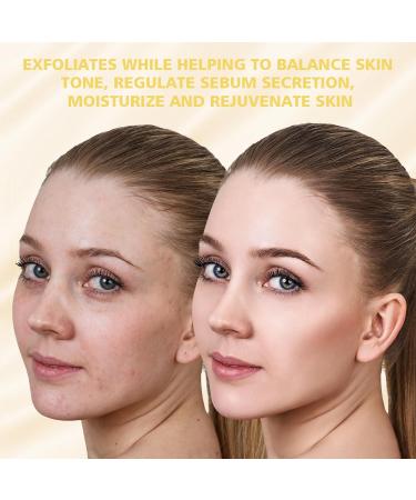 Face Scrub & Exfoliator with Manuka Honey Vitamin C & Niacinamide - Gentle Effective Skin Care for Dry Skin Acne & Blackheads - 4.23oz - International Shipping Available - Buy Online on GoSupps.com