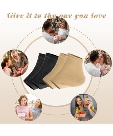 Cracked Heel Repair Socks - 2 Pairs Moisturizing Spa Socks for Dry Cracked Feet - Overnight Foot Care Lotion Socks for Women (US Size 7-9 - Buy Online on GoSupps.com