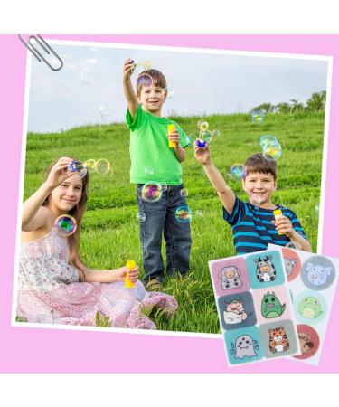 Hemoton Cartoon Animal Stickers Patches - 4pcs Assorted Colors, 3x3x0.1cm, Fun Decals - Buy Online on GoSupps.com