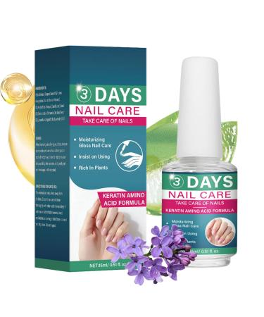 3 Day Nail Care 3 Days Nail Care huile pour cuticules avec ingr dients naturels et vitamine E huile de soin pour ongles ab m s (1 15 ml) 15 ml (Lot de 1) 1