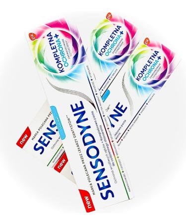Sensodyne Complete Protection Toothpaste 75 ml - Pack of 3 by Sensodyne - Buy Online on GoSupps.com