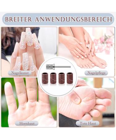 Scettar 400-Piece Geln gel Nail Miller Attachments Pro Grinding Caps & Sleeves for Manicure Pedicure & Nail Art - Buy Online on GoSupps.com