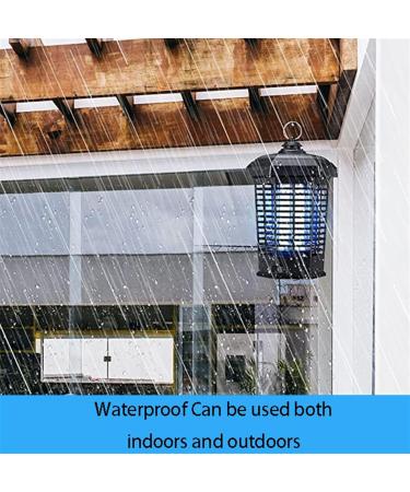Outdoor Waterproof Electric Mosquito Lamp Indoor Mosquito Trap with 20W Powerful Bulb Waterproof Fly Exterminator Household Electric Mosquito Exterminator Backyard Patio - Buy Online on GoSupps.com