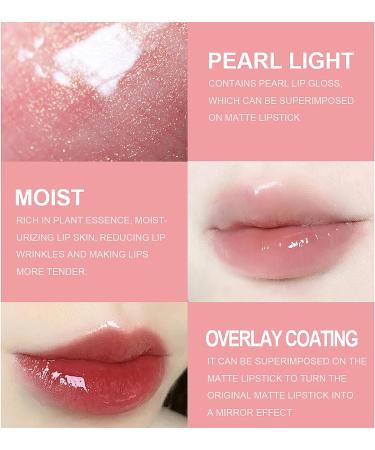 DENESTUP 6 Colors Candy Hydrating Lip Gloss Set - Moisturizing Shimmer with Hyaluronic Acid for Glossy and Plumping Tinted Lips - Buy Online on GoSupps.com