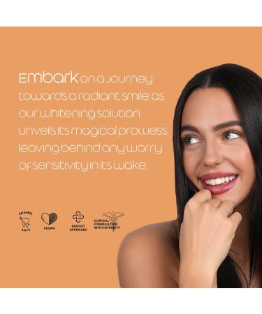 SaveTheDateEssentials Teeth Whitening Strips - Sensitivity-Free Enamel Safe Clinically Formulated - 7 Treatments 14 Count - International Shipping Available - Buy Online on GoSupps.com