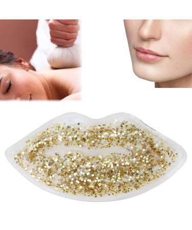 Buy Gold Lip Mask - Hot & Cold Gel Compress for Swelling Relief | Soothing Lip Pads for Hydration & Protection - International Shipping Available - Buy Online on GoSupps.com
