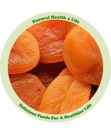 Natural Health 4 Life (Size 2) Dried Apricots 1kg in a kraft tub - Buy Online on GoSupps.com