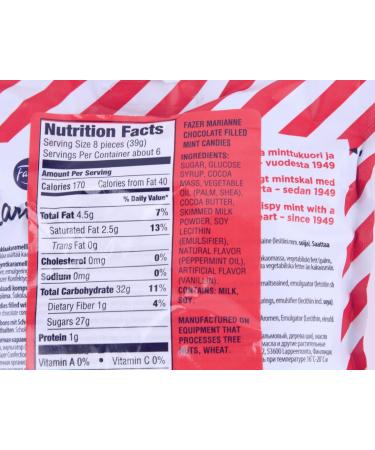 Fazer Marianne Chocolate Mint Bonbons (220g) - Pack of 2 | International Shipping Available - Buy Online on GoSupps.com