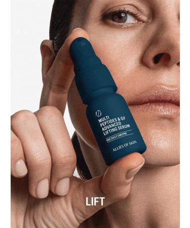 Allies of Skin 7 Days to Firmer Skin Kit | Clinical Anti-Aging Skincare Set | Cleanser Moisturizer and Growth Factor Serum | Reduces Wrinkles & Sagging | Dermatologist-Tested - Buy Online on GoSupps.com