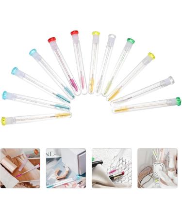 Healifty 12pcs Crystal Eyelash Brush Tube Disposable Containers False Lash Applicator Tool Mascara Brush Gem - Buy Online on GoSupps.com
