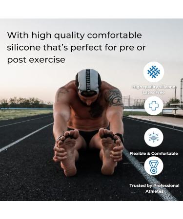 Unisex Toe Spacer - Relieve Bunions & Plantar Fasciitis | Spacer Mobility Therapeutic 4-Loop Design for Foot Pain Relief - International Shipping Available - Buy Online on GoSupps.com