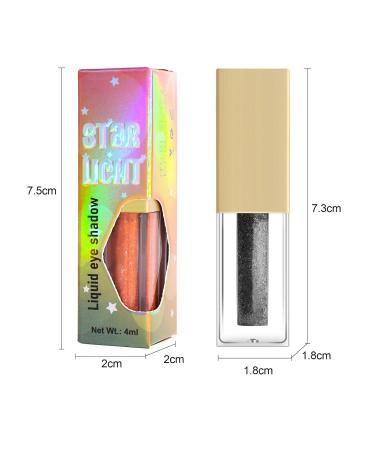 Shop 3 Colors Waterproof Crystal Liquid Glitter Eyeshadow Kit | Sparkling Eye Makeup & Highlights (04+05+07) - International Shipping Available - Buy Online on GoSupps.com