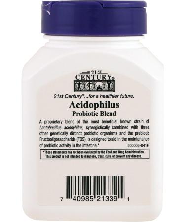 Acidophilus High-Potency 100 Capsules by 21st Century - Buy Online on GoSupps.com