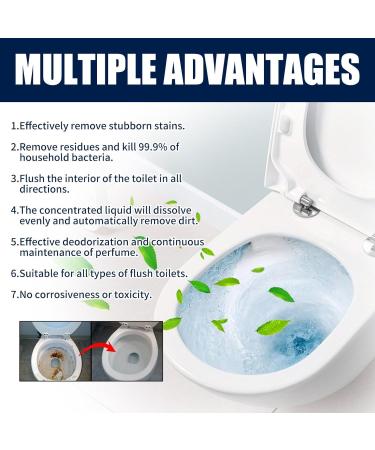 2 Pcs Splash Foam Toilet Cleaner Splash Toilet Cleaner Toilet Active Oxygen Agent Multifunction Powerful Pipe Dredging Agent for Cleaning Toilet Drains - Buy Online on GoSupps.com