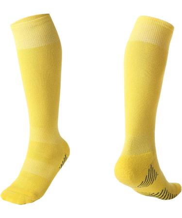Happy Cherry 3-Pack Children's Football Socks - Sporty Compression Stretch Socks for Girls Ages 7-12 - Buy Online on GoSupps.com