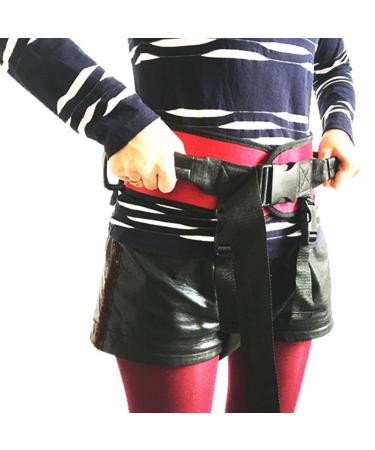 Transfer and Walking Gait Belt with 7 Handles Gait Belts Transfer Belts -for Patient Elderly Kids Physical Therapy - Walking Standing Rehabilitation Belt