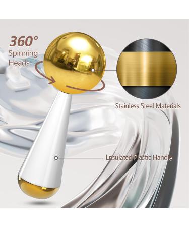 Ice Globes & Cryo Sticks for Face - Reduce Puffiness Tighten Skin and Combat Dark Circles | Facials Massager & Cooling Roller | Perfect Beauty Gift Set for Women - Buy Online on GoSupps.com
